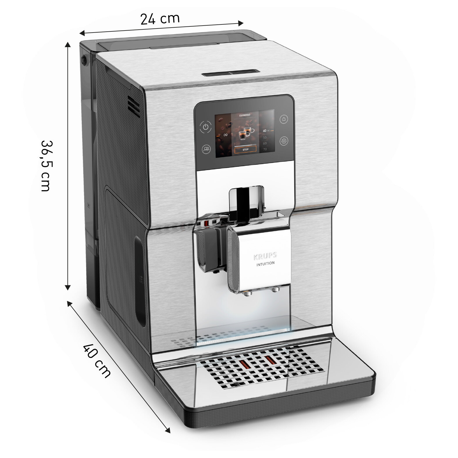 Ekspres KRUPS Intuition Experience+ EA877D Kawa mrożona - obrazek 4