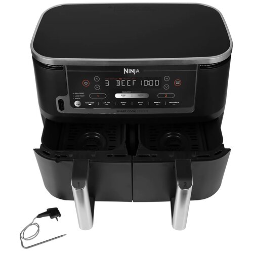 Air Fryer Frytkownica beztłuszczowa NINJA AF451EU XXL z podwójnym koszem i termometrem - obrazek 2