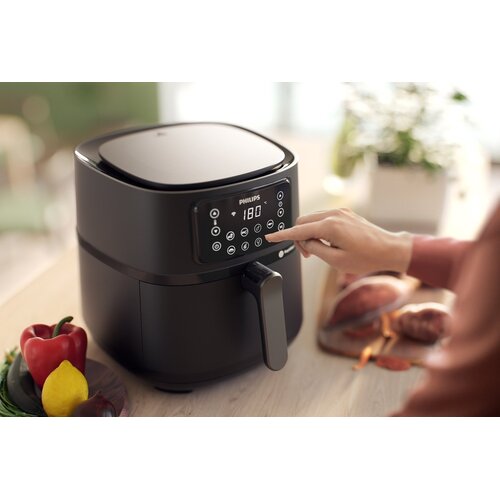 Air Fryer Frytkownica beztłuszczowa PHILIPS Ovi XXL Connected HD9285/96 7.2l Wi-Fi ponad 1000 darmowych przepisów - obrazek 9